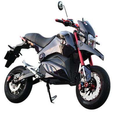 China 2021 New 2000w Aluminum Alloy Powered Super Electric Motorcycle Vintage High Power Electric Motorcycle 72V for sale