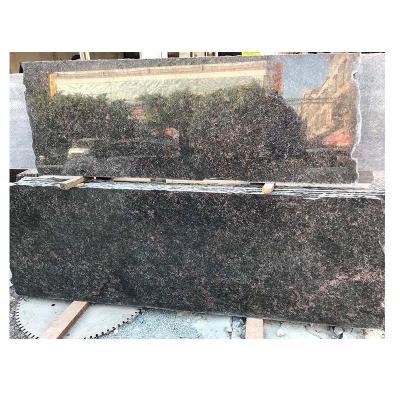 China Modern BOTON STONE Sale Price Hot Tan Brown Granite Floor Tiles Black Galaxy Granite for sale