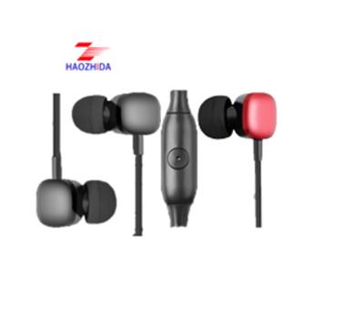 China HZD1815E Chinese supplier universal mobile phone wired earphone with mic handsfree Impedance:32Ω±20％ Sensitivty:108±3dB for sale