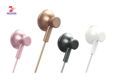 China Chinese supplier universal mobile phone wired earphone with mic handsfree Impedance:32Ω±20％ Sensitivty:108±3dB for sale