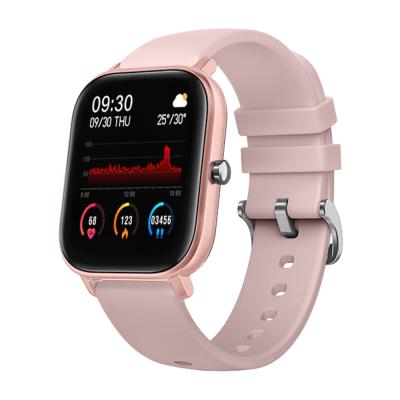 China Touch Screen Heart Rate Monitoring Smart Fitness Tracker Watch Sport Smartwatch for sale