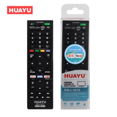 China Replacement Fashion HUAYU RM-L1615 SMART LCD LED TV Radio Remote Control For Sony for sale