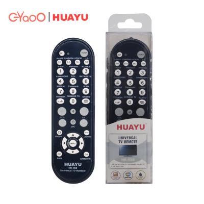 China Universal LED Indicator Light HUAYU RM-N98 Color TV Tube TV Remote Control for sale