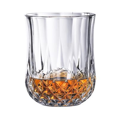 China Factory Wholesale Elegant Whiskey Bubble Wine Glass Cup Tumbler 210Ml 7.1Oz Whiskey Bar Glass Accessories for sale