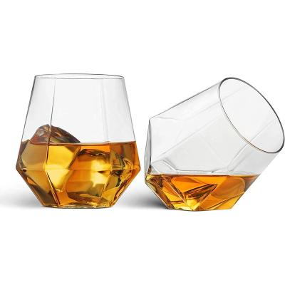 China High Cost Effective Durable Stocked Customized Modern Wine Bubble Factory Supply Whiskey Glass Tumbler for sale