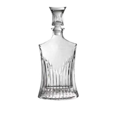 China Stocked 700ml Whiskey Decanter Brandy Vodka Whiskey Decanter Brandy Vodka Whiskey Decanter for sale