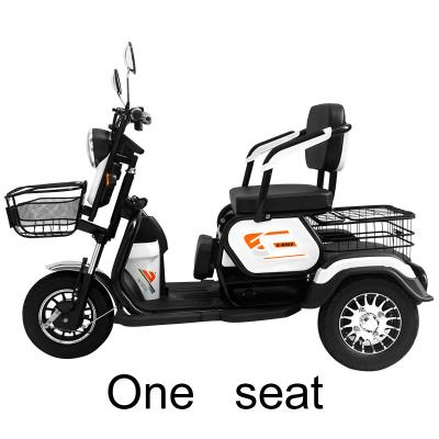 China Passenger Deformable Seats With New Energy Leisure Electric Three Wheel Electric Trike Open Body Tricycle Small Seats For Adult Age for sale