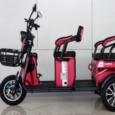 China 2020 Hot Selling China New Energy Max Power Passenger Electric Tricycle with Mini Open Body for Family with Kids or Old Adult for sale