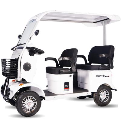 China New Energy Leisure 3 Electric Seat Passenger Multimedia Equipment For Elderly Adult Four Wheel Open Body for sale