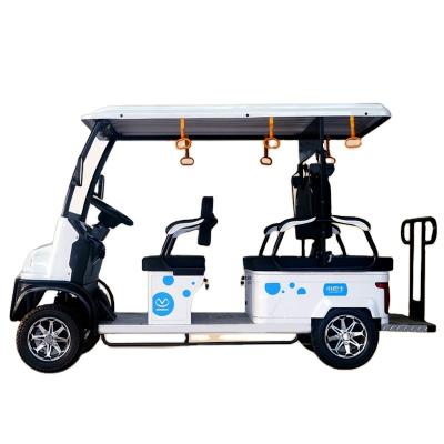 China New Type Passenger For Golf Course And Tourist Area Electric Four Wheeler With Music for sale