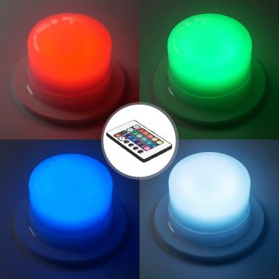 China cordless battery powered led uplights / pool ball waterproof led lighting furniture battery table lamp size: 117mm 11.7*11.7*6.7CM for sale