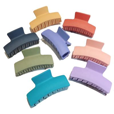 China Korean & Korean Fashion & Fashion New Arrival Women Hair Claw Acrylic Matte Hair Claw Girl Clip for sale