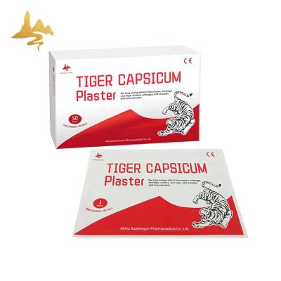 China Natural Hot Pepper Lion Porous Knee Pain Relief Tiger Chill Plaster Body Health Care Vietnam White for sale