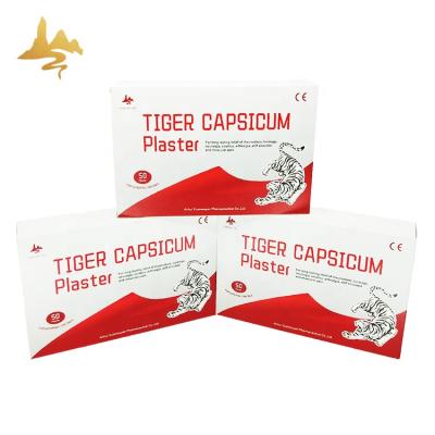 China For Chinese Herbal Trauma Correction White Tiger Plaster Injury Pain Relief Rheumatism Hot Chili Peppers Wounds Pain Relief for sale