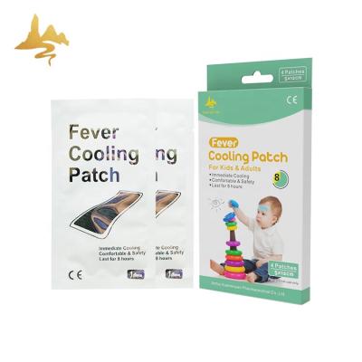 China Fever Care OEM Supply Natural Ice Sheet Cool Pad Gel Hydraulic Cooling Fever Correction For Children for sale