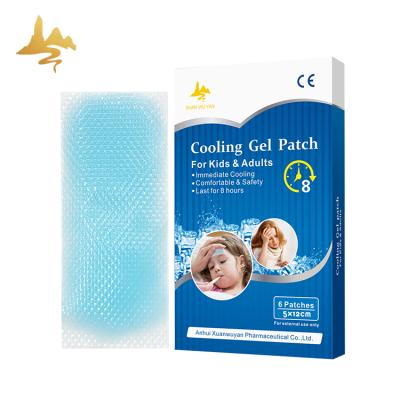 China Suitable for fever and regeneration. Percutaneous Fever Relief Baby Health Care Products Cooling Plaster Gel Correction for sale