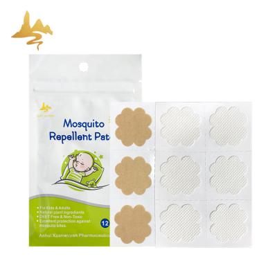 China Disposable Private Labels Household Anti Insect Mosquito Sticker Repellent Patch For Garden for sale