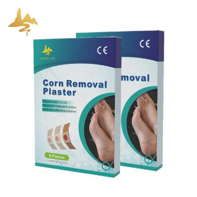 China Safety Free Sample Adult Skin Color Correction Foot Warts Corn Removal Plaster For Pain Relief for sale