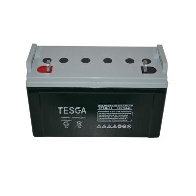 China Solar UPS 12v 100AMP Rechargeable Batteries For Solar System 5kw / Solar Power Power for sale