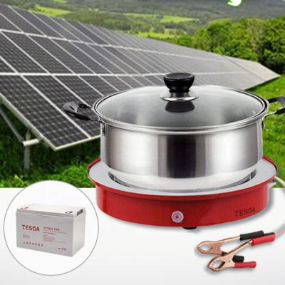 China 24V Car DC Electric Induction Cooker DC Stove Use For Car/Truck/Solar/Battery for sale