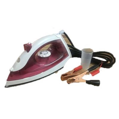 China Solar Power 150w Adjustable Iron 12V DC Iron Energy System Electric Solar Steamer Steam Iron-Temperature For Clothes for sale