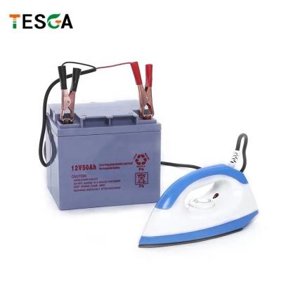 China Mini Dry Function DC 12V Dry Adjustable Electric Solar DC Iron Iron-Temperature Wholesale Price for sale