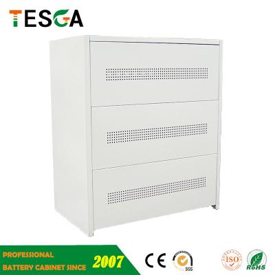 China Load battery battery cabinet for hoists battery 24ah to 200ah with cold rolled steel for sale