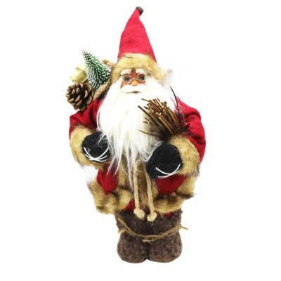 China Popular Cute Hot-selling Santa Claus Xmas Decoration 2021 Christmas Home Decoration Snowman Figurines Christmas Gifts Standing Home Decor for sale