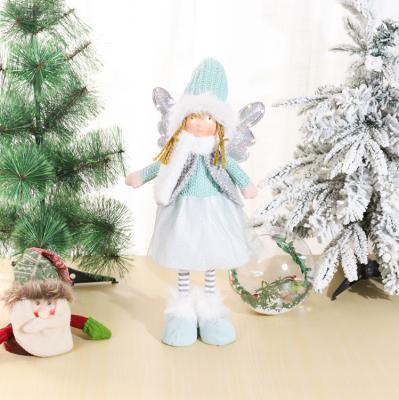 China Wholesale Cute Christmas Led Soft Stuffed Toys Present Christmas Decoration Toys Christmas Gift for sale