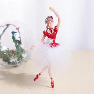 China Festival Stuff 2021 Gift For Valentine's Day Gifts Christmas Tree Decoration Ballerina Doll Flower Dance Fairy for sale