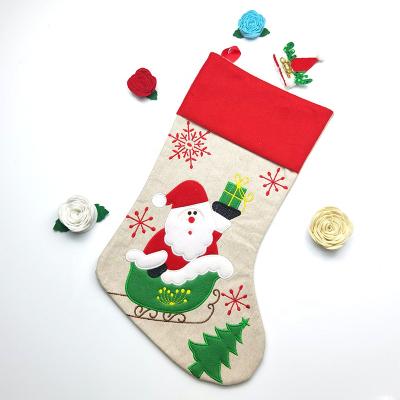 China Festival Home Decoration Christmas Gift Decoration Wholesale Christmas Felt Socks for sale