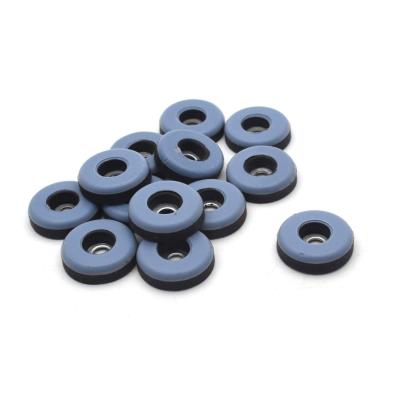 China Eco - Friendly Furniture Accessories 22mm 25mm 30mm PTFE Gliders Sliders Furniture Pads With Screw for sale