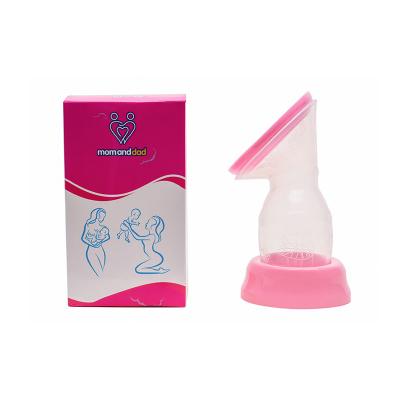 China BPA Free Stain Vacuum Packing All Manual Breast Collector Pump Silicone Breast Single Breast Pump for sale