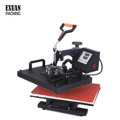 China Garment Stores 8 In 1 Combination Heat Transfer Machine Heat Press Machines Suitable For Hat/T-Shirt/Slate/Mug for sale