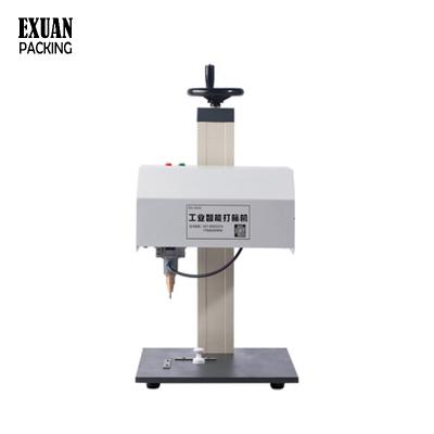 China 190*120mm Desktop Pneumatic Marking Machine 190*120mm Stainless Steel Nameplate Pneumatic Metal Marking Machine for sale