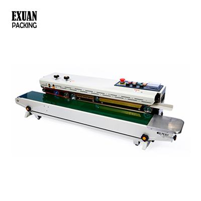 China FRD-1200C Food Plastic Sheet PE Film Packaging Bag Automatic Thick Ink Wheel Printing Continuous Sealing Machine for sale