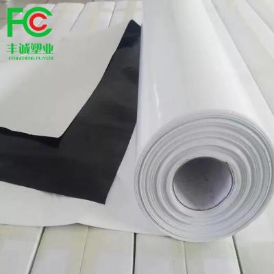 China Black And White Plastic Greenhouse Structure Greenhouse Film Three-layer Panda Black And White UV Blackout Light Reflective Poly Film for sale