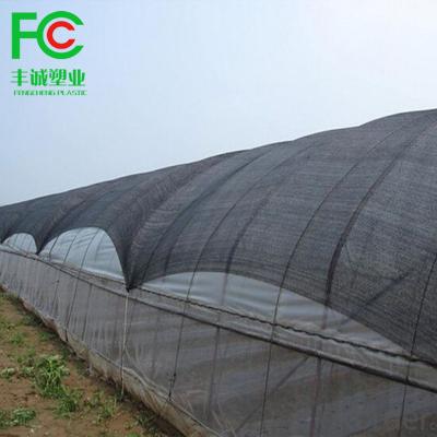 China Over the pools supply100% virgin HDPE 50% agricultural black shade rate sun shade net for vegetable greenhouse for sale