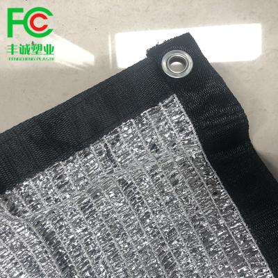 China 2019 Sun control HDPE aluminat/anti sun shade netting aluminum shade fabric/aluminum shade mesh with cheap price for sale