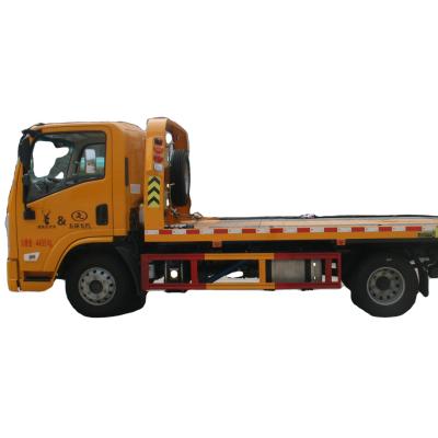 China High Quality Road Machinery Repair Shops 5 Tons Flatbed Tow Truck Wrecker For Sale for sale