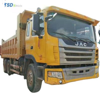 China Used 6x4 JAC Dumper Truck Self Dumping Truck Used Tipper Truck 5800*2300*1500 for sale