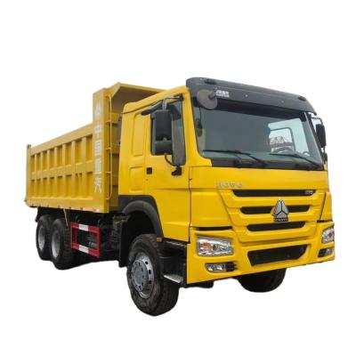 China New or used std 10 wheels SINOTRUK howo 6*4 371hp /375hp dump truck for sale 5600*2300*1500 for sale