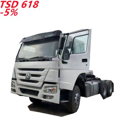 China Used All Kinds Of Models And Brands Tractor Truck 6X4 Drive Truck Tractor For Sale 6800*2496*3668mm for sale