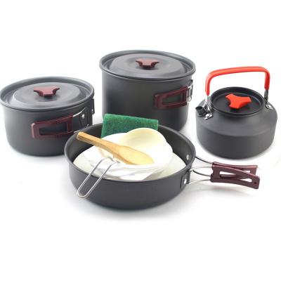 China Sustainable Outdoor Essential Practical Portable Lightweight Camping Cookware for sale