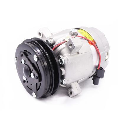 China Hyundai Excavator Genuine Air Condit Compressor Excavator R55 R60-7 Air Conditioning Pump for sale