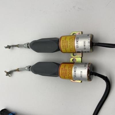 China Excavator Parts Fuel Stop Solenoid Engine Parts 12V 24V SD-003A3 for sale