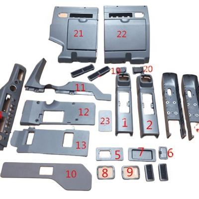 China Plastic Excavator Tools KOMATSU PC120-6E 200-6 220-6 300-6 Garment Shops Excavator Cab Trim Panel Tool Box for sale