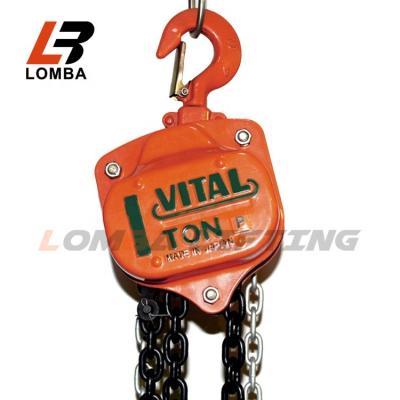 China G80 Industrial Elevator Lifting Chain Block / Manual Chain Hoist With Japan T O Y O Technology for sale