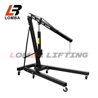 China 2 Other Lift Tools from Ton Folding Hydraulic Engine Hoist Cherry Picker Shop Crane Hoist for sale