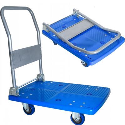 China Durable Foldable Plastic / Steel Hand Platform Truck Storage, Tools for sale